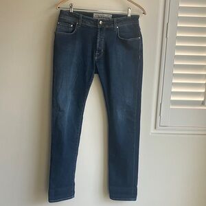 JACOB COHËN Bard 688 Slim Fit Stretch Jeans Medium Dark Men’s Size 33 EUC